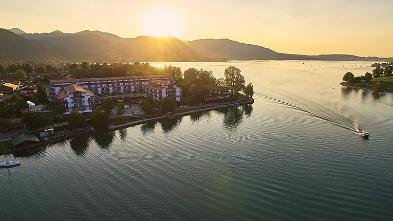 Sonnenuntergang am See